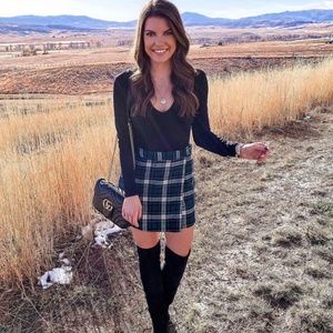 John Galt Emerson Plaid Skirt SIZE SMALL